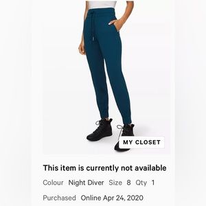 Ready to Rulu pant 29” length size 8